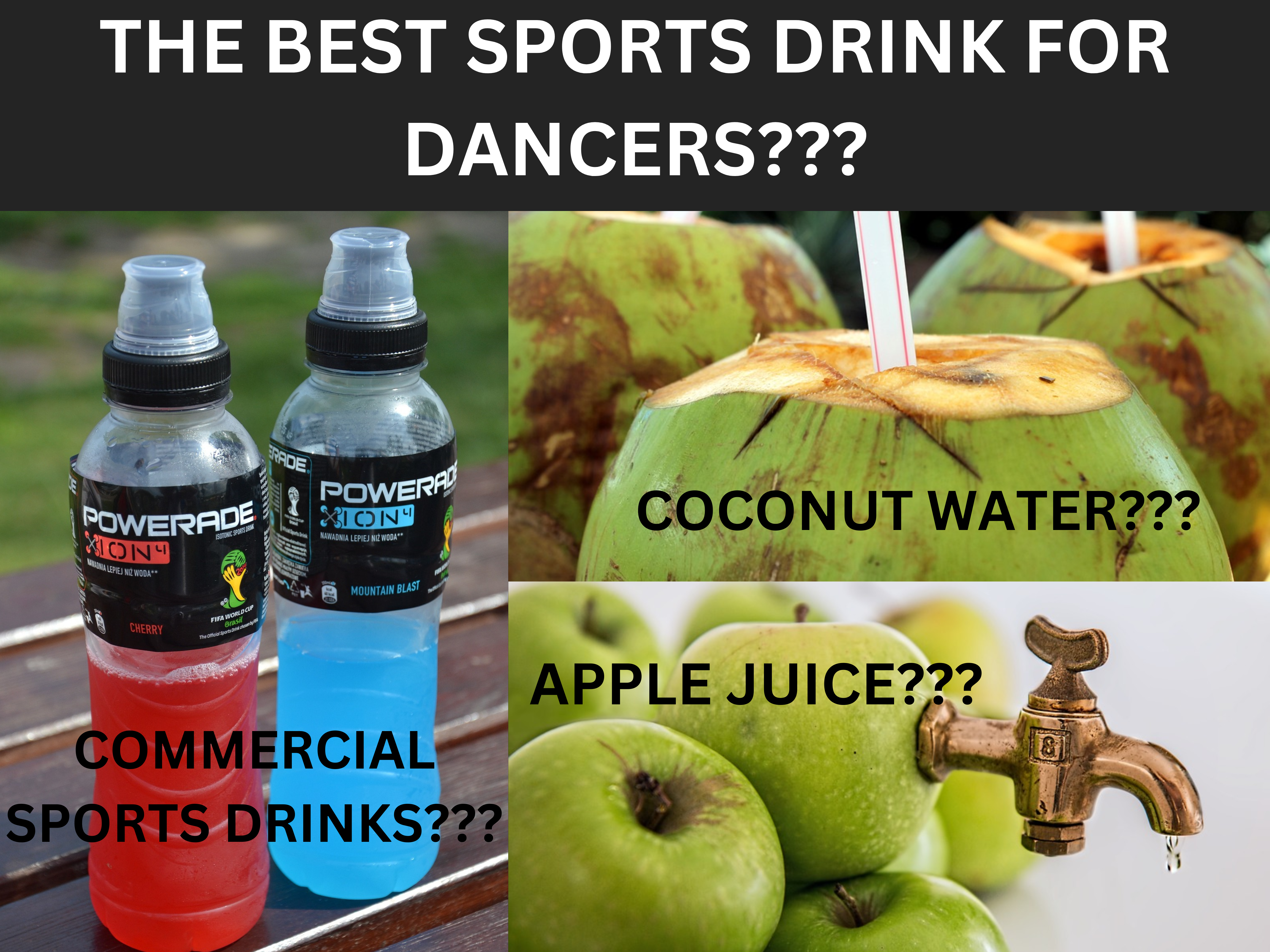 The Best Sports Drinks for Dancers